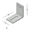 Afbeeldingen van GEBR. BODEGRAVEN Hoekanker zwaar SV 90X100MM 60X6MM