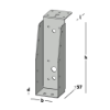 Afbeeldingen van GEBR. BODEGRAVEN Balkdrager GBS-LL SV 59X196MM 1,5MM