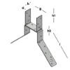 Afbeeldingen van GEBR. BODEGRAVEN Nokgordingklos SV 63MM 30X2MM