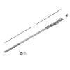 Afbeeldingen van GEBR. BODEGRAVEN PRIK-spouwanker RVS316 O.G. 310MM Ø4MM 0,5MM