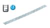 Afbeeldingen van GEBR. BODEGRAVEN Lijmkoppelstrip RVS316 O.G. Optima 300MM 20X0,5MM