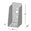 Afbeeldingen van GEBR. BODEGRAVEN Balkdrager GBS-ZL SV 46X96MM 1,5MM