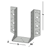 Afbeeldingen van GEBR. BODEGRAVEN Raveeldrager SV zwaar 440/96X172MM 2MM