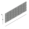 Afbeeldingen van GEBR. BODEGRAVEN Spijkerplaat SV 75X200MM 1,25MM