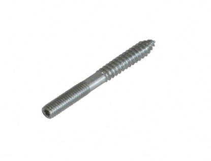 Afbeeldingen van GEBR. BODEGRAVEN Stokeind RVS304 zonder zeskantsleutelvlak M8 50MM Ø7MM