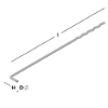 Afbeeldingen van GEBR. BODEGRAVEN UNI-L spouwanker RVS316 O.G. 290MM Ø3,6MM