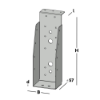 Afbeeldingen van GEBR. BODEGRAVEN Balkdrager GBS-KL SV 71X221MM 1,5MM
