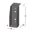 Afbeeldingen van GEBR. BODEGRAVEN Balkdrager GBS-LL EPZ 71X196MM 1,5MM