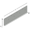 Afbeeldingen van GEBR. BODEGRAVEN Metalen randkist SV 90° 480X2000MM 1,5MM