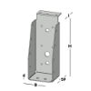 Afbeeldingen van GEBR. BODEGRAVEN Balkdrager GBS-KL SV 63X160MM 1,5MM