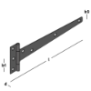 Afbeeldingen van GEBR. BODEGRAVEN T-heng EPZ 250MM 39/15X1,5MM