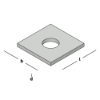 Afbeeldingen van GEBR. BODEGRAVEN Volgplaat EV M20 60X60MM 5MM