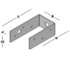 Afbeeldingen van GEBR. BODEGRAVEN Regelwerkklem SV 46X80X91MM 30X2MM