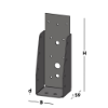 Afbeeldingen van GEBR. BODEGRAVEN Balkdrager GBS-ZL EPZ 63X175MM 1,5MM