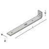 Afbeeldingen van GEBR. BODEGRAVEN Muurplaathoek EV 80X520MM 60X10MM