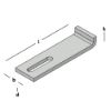 Afbeeldingen van GEBR. BODEGRAVEN Elementverankering TV 22X170MM 50X8MM