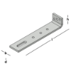 Afbeeldingen van GEBR. BODEGRAVEN Muurplaathoek TV 60X350MM 70X10MM