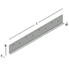 Afbeeldingen van GEBR. BODEGRAVEN Metalen randkist SV 90° 260X2000MM 1,5MM