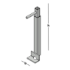 Afbeeldingen van GEBR. BODEGRAVEN Gevelklem EV 370X80MM