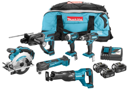 Afbeeldingen van Combiset DLX6038T voor divers zaag-, bo 18 V
