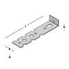 Afbeeldingen van GEBR. BODEGRAVEN Lijmspouwanker HSB RVS316 O.G. 13X95MM 22X1,25MM