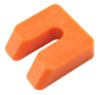 Afbeeldingen van GEBR. BODEGRAVEN Uitvulplaatje KS oranje 15MM 50X50MM