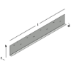 Afbeeldingen van GEBR. BODEGRAVEN Metalen randkist SV 90° 300X2000MM 1,5MM