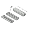 Afbeeldingen van GEBR. BODEGRAVEN Blinde houtverbinding ALU 110X30X12MM 59X170MM