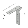 Afbeeldingen van GEBR. BODEGRAVEN Veeranker RVS316 O.G. 90X103MM 22X0,6MM