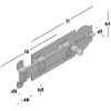 Afbeeldingen van GEBR. BODEGRAVEN Rolschuif EV vlak 200X80MM 8MM