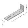 Afbeeldingen van GEBR. BODEGRAVEN Muurplaathoek EV 90X320MM 70X10MM