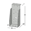 Afbeeldingen van GEBR. BODEGRAVEN Balkdrager GBS-KL SV 71X171MM 1,5MM