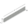 Afbeeldingen van GEBR. BODEGRAVEN Metalen randkist SV 90° 240X2000MM 1,5MM