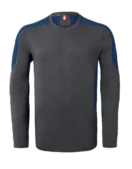 Afbeeldingen van HAVEP T-shirt met lange mouwen Baselayer WW 10073 charcoal/indigo blauw S