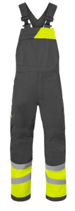 Afbeeldingen van HAVEP Amerikaanse overall High Visibility + 20446 charcoal/fluor geel 50