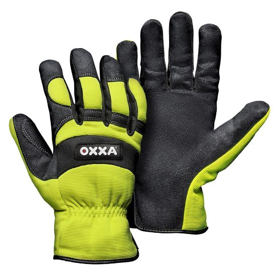 Afbeeldingen van OXXA Werkhandschoen X-Mech-610 (HV Ylw) 10