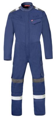 Afbeeldingen van HAVEP Overall Force+ 20335 indigo blauw/charcoal 48