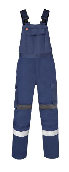 Afbeeldingen van HAVEP Amerikaanse overall Force+ 20333 indigo blauw/charcoal 48