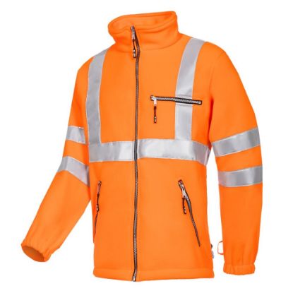 Afbeeldingen van Fleecejas 131Z EN471 fluor oranje S