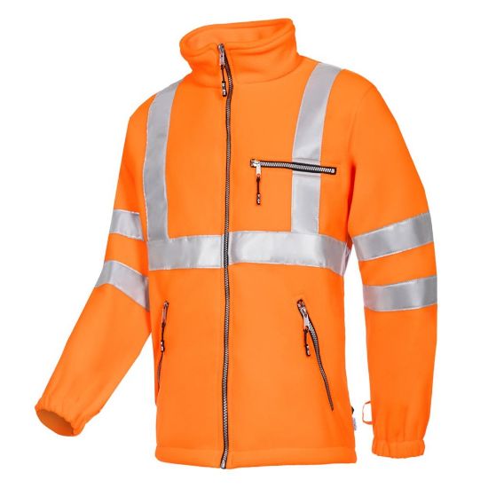 Afbeeldingen van Fleecejas 131Z EN471 fluor oranje S