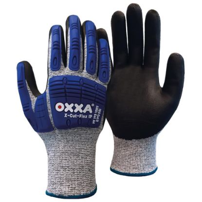 Afbeeldingen van OXXA Werkhandschoen X-Cut-Flex IP 51-705 zwart/grijs 9