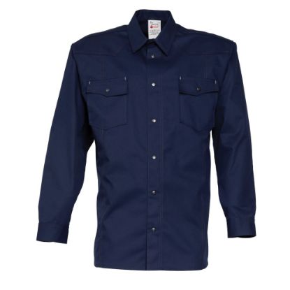 Afbeeldingen van HAVEP Overhemd met lange mouwen Basic 1655 navy 4XL