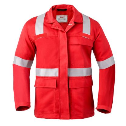 Afbeeldingen van HAVEP Jas 5safety 3256 rood 52