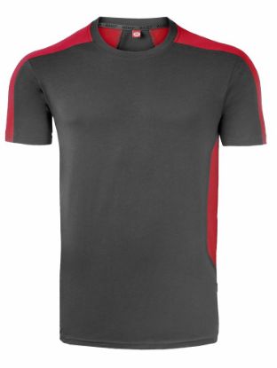 Afbeeldingen van HAVEP T-shirt Baselayer WW 10072 charcoal/rood 2XL