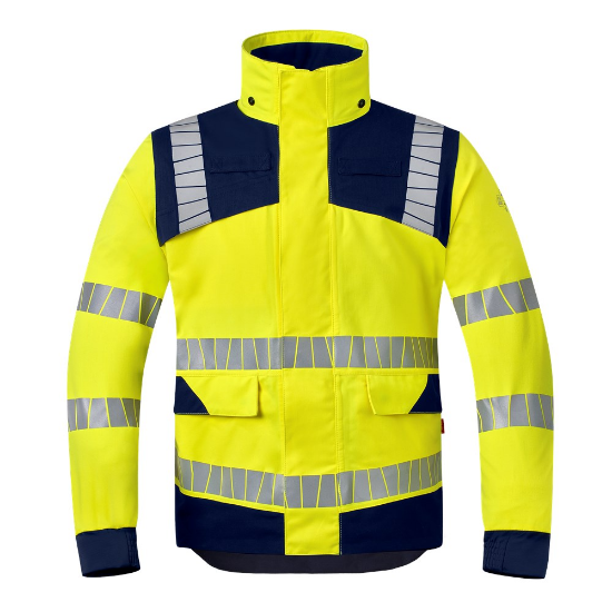 Afbeeldingen van HAVEP Parka Multi Protector + 50454 fluor geel/navy 2XL