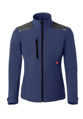 Afbeeldingen van HAVEP Softshell jas dames Shift 40236 indigo blauw/charcoal 2XL