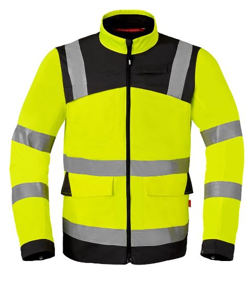 Afbeeldingen van HAVEP Jas Multi Protector + 50428 fluor geel/charcoal 4XL