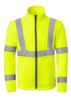 Afbeeldingen van HAVEP Fleece jack Baselayer PW 50219 fluor geel 4XL