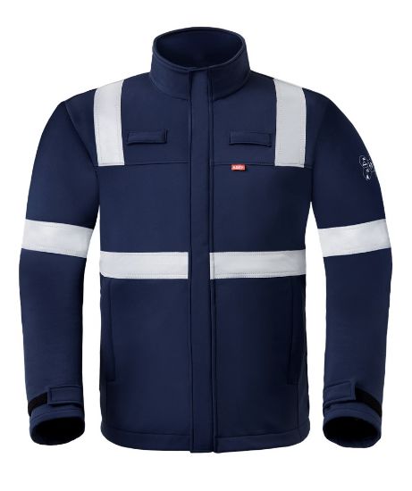 Afbeeldingen van HAVEP Softshell jas 5safety 50383 navy 2XL