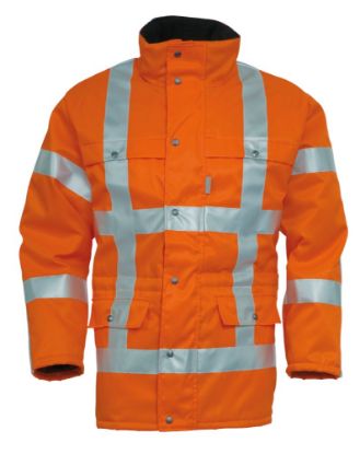 Afbeeldingen van HAVEP Parka High Visibility 4155 fluor oranje 2XL